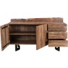 Bent Sideboard Smoked - Front