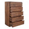 Moe's Home Collection Madagascar Chest - Front Side Opened Angle