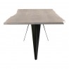 Moe's Home Collection Bird Large Dining Table - Side Angle