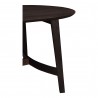 Moe's Home Collection Trie Dining Table Small / Large Dark Brown - Base Angle