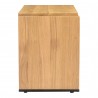 Moe's Home Collection Quinton Nightstand - Natural Oak - Side Angle