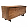 Moe's Home Collection Bent 4 Door Sideboard - Front Side Angle