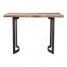 Moe's Home Collection Bent Bar Table Smoked - Front Angle