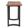 Moe's Home Collection Bent Bar Table Smoked - Side Angle