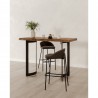 Moe's Home Collection Bent Bar Table Smoked - Lifestyle