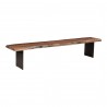 Moe's Home Collection Howell Dining Bench - Front Side Angle
