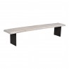 Moe's Home Collection Evans Dining Bench - Front Side Angle