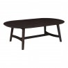 Moe's Home Collection Trie Coffee Table in Dark Brown - Front Side Angle