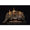 24" Vent Free Aged Red Oak 10 Pc Set- Logs Only - 24" Vent Free Aged Red Oak 10 Pc Set- Logs Only