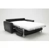 J&M Furniture Ventura Sofa Bed in Black Leather - J&M Furniture Ventura Sofa Bed in Black Leather