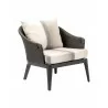 Vero Beach Wicker Lounge Armchair - Vero Beach Wicker Lounge Armchair