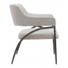 Zuo Modern Vesterboro Accent Chair Gray - Side View