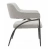 Zuo Modern Vesterboro Accent Chair Gray - Side View - Zuo Modern Vesterboro Accent Chair Gray - Side View