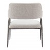 Zuo Modern Vesterboro Accent Chair Gray - Back View