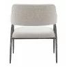 Zuo Modern Vesterboro Accent Chair Gray - Back View - Zuo Modern Vesterboro Accent Chair Gray - Back View