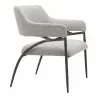 Zuo Modern Vesterboro Accent Chair Gray - Angled-side View - Zuo Modern Vesterboro Accent Chair Gray - Angled-side View