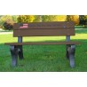 Polly Products Veterans Bench standard engraving & inlay2