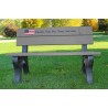 Polly Products Veterans Bench standard engraving & inlay3