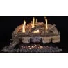 24" Vent Free Split Oak 10 Pc Set- Logs Only - 24" Vent Free Split Oak 10 Pc Set- Logs Only