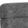 Sunpan Florin Swivel Lounge Chair - Nash Zebra - Closeup Top Angle - Sunpan Florin Swivel Lounge Chair - Nash Zebra - Closeup Top Angle