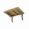 Anderson Teak Wall Mount Folding Chair I under - Anderson Teak Wall Mount Folding Chair I under