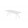 Bellini Dasy Extension Dining Table Mud White