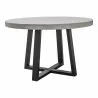 Moe's Home Collection Vault Dining Table - White - Front Side Angle - Moe's Home Collection Vault Dining Table - White - Front Side Angle