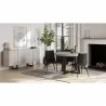 Moe's Home Collection Vault Dining Table - White - Lifestyle - Moe's Home Collection Vault Dining Table - White - Lifestyle