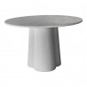 Moe's Home Collection Mono Dining Table - White - Front Top Angle