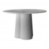Moe's Home Collection Mono Dining Table - White - Front Angle