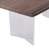 Sunpan Terrance Dining Table 80'' - Closeup Angle