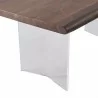 Sunpan Terrance Dining Table 80'' - Closeup Angle - Sunpan Terrance Dining Table 80'' - Closeup Angle