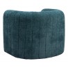 Viana Accent Chair Aquamarine - Back Angled
