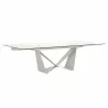 Vida Extension Dining Table - Angled Extended - Vida Extension Dining Table - Angled Extended