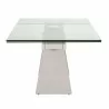 Vida Extension Dining Table - Side Unfolded - Vida Extension Dining Table - Side Unfolded