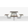 Source Furniture Vienna Square Picnic Table  - Source Furniture Vienna Square Picnic Table 