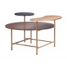 Viken Coffee Table Multicolor - Top Angled 5