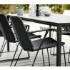Cane-Line Vision Armchair, Stackable Back View Image  - Cane-Line Vision Armchair, Stackable Back View Image 