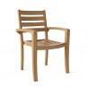 Catalina Stackable Armchair- angular view - Catalina Stackable Armchair- angular view