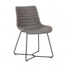Sunpan Gracen Dining Chair in Dawn Grey - Front Side Angle