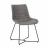 Sunpan Gracen Dining Chair in Dawn Grey - Front Side Angle - Sunpan Gracen Dining Chair in Dawn Grey - Front Side Angle