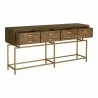 Moe's Home Collection Annecy Console Table - Front Side Opened Angle - Moe's Home Collection Annecy Console Table - Front Side Opened Angle