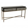 Moe's Home Collection Mako Console Table - Front Side Opened Angle