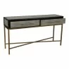 Moe's Home Collection Mako Console Table - Front Side Opened Angle - Moe's Home Collection Mako Console Table - Front Side Opened Angle
