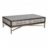 Moe's Home Collection Mako Coffee Table - Front Side Angle