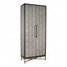 Moe's Home Collection Mako Tall Cabinet - Front Side Angle