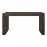 Moe's Home Collection Evander Console Table - Rustic Brown - Front Angle