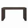 Moe's Home Collection Evander Console Table - Rustic Brown - Front Angle - Moe's Home Collection Evander Console Table - Rustic Brown - Front Angle