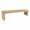 Moe's Home Collection Evander Dining Bench - Front Side Angle