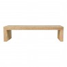Moe's Home Collection Evander Dining Bench - Front Angle